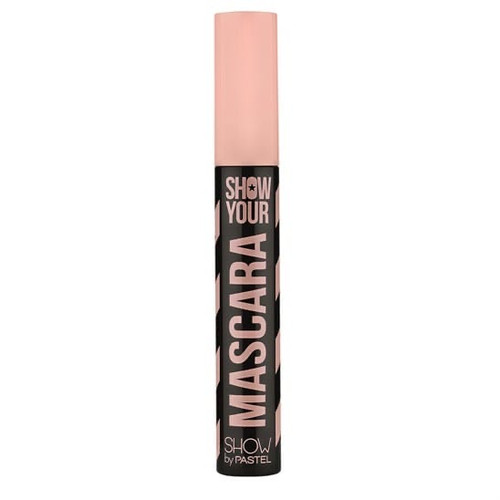 ریمل پاستل مدلMascara Volume Extra Black Show Your حجم ۹ میلی لیتر بلند کننده و حجم دهنده