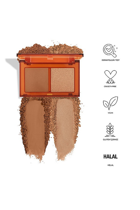 ست برنزه و هایلایتر پاستل Profashion Sun Kissed